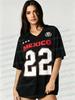 2026 Women Men Cheerleaders Mexico No.22 Y2k Tops Summer Soccer Short Sleeve Jersey Casual Tees Hip Hop Kids/Adult Tee Clothing