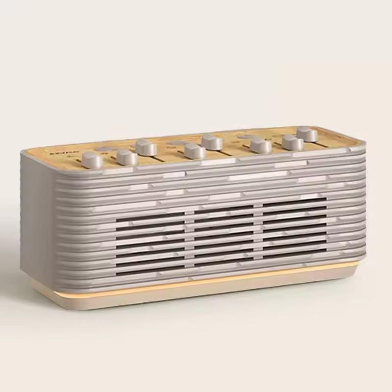 EZVALO Natural Scenery Speaker Bluetooth Speakers Portable White Noise Machine Three Gear Timing 8 Natural Sounds Wireless Home