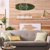 Exquisite Printing Wooden Surfboard Bright Marine Steering Wall Board Wooden Sign   Home