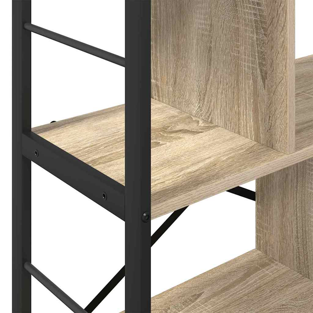 Bookshelf Sonoma Oak 75 x 30 x 91 cm Particleboard