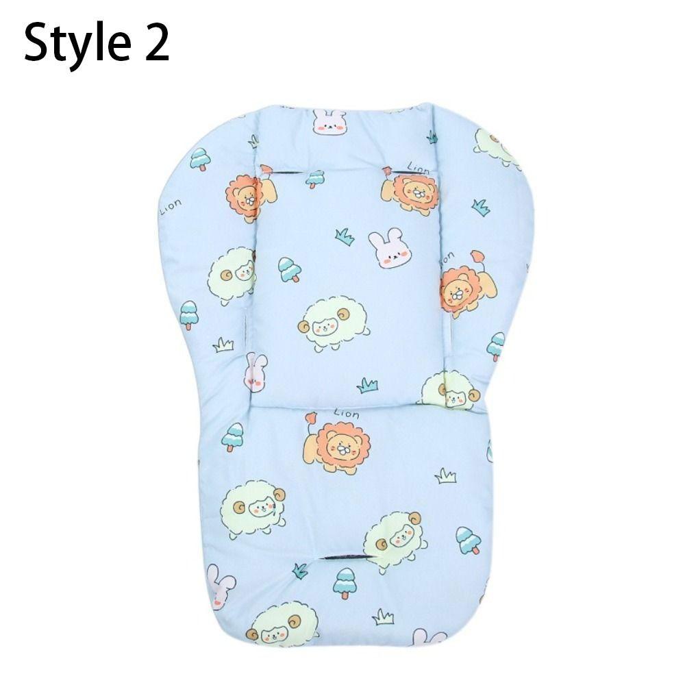 1Pcs Cartoon Pattern Stroller Cushion Pram Buggy Carriages General Mat Baby Stroller Seat Pad