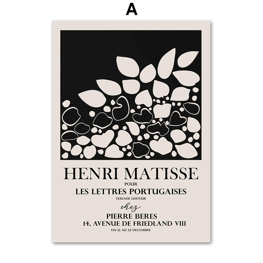 Абстрактный Матисс Пикассо Лицо Голубь Лист Скандинавские Постеры и Принты Живопись Настенное Искусство Холст Настенные Картины для Декора Гостиной