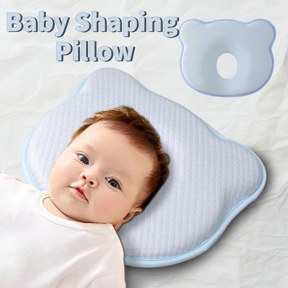 Cute Baby Shaping Pillow Breathable Baby Head Cushion  Head Shape Protection