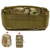 Army Military Tactical Molle Belt Special 1000D Nylon Paintball Battle Convenient Combat Girdle H-shaped Adjustable Soft Padded