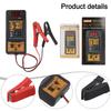 Car Relay Tester Digital Display 12V 24V Relay Analyzer Battery Tester