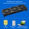 5V USB Router Cooling Fan 360mm X 120mm Laptop Host Case Cooling Fan Micro Computer Electronics Big Airflow Fan