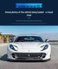 Fits Ferrari 812 N Models: Real Carbon Fiber Front Lip, Side Skirts, Center Lip, Rear Bumper Corners, Tail Wing Trim, Mirror Housings.