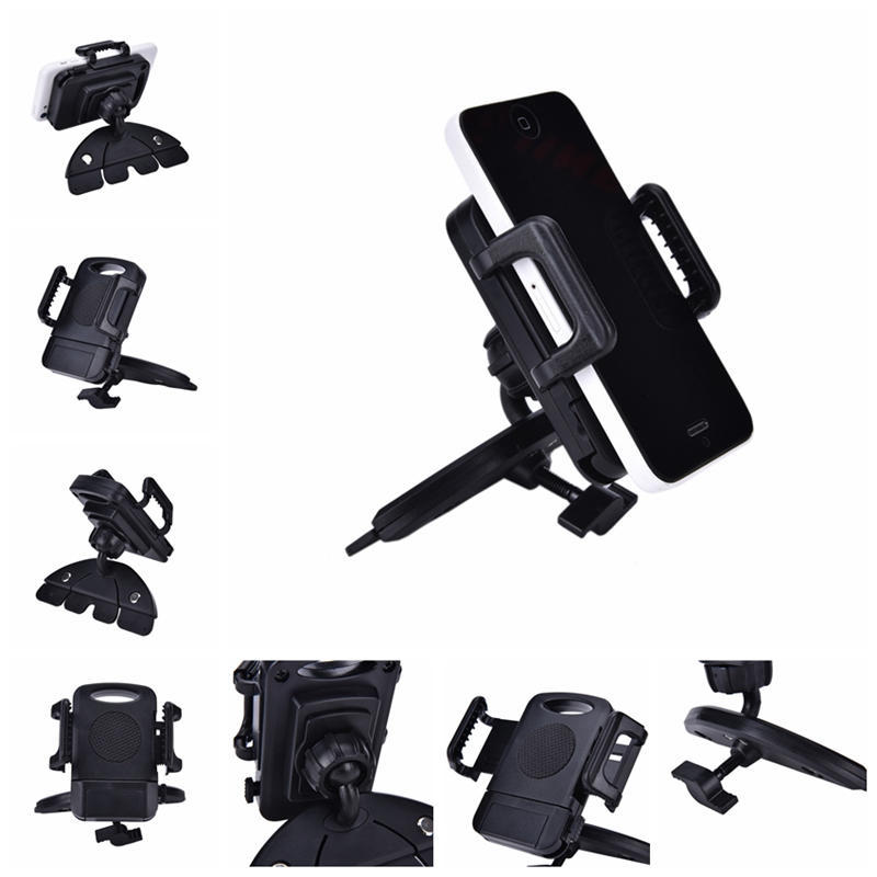 Универсальный автомобильный держатель для телефона с CD-слотом, подставка для мобильных телефонов iPhone Samsung