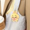 Cute Cartoon Plush Doll Pendant Lovely Stuffed Bunny Keyring Couple Key Holder Bag Hanging Decoration Best Friend Gifts