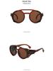 Polarized Night Vision Wind & Sandproof Retro Cycling Aviator Sunglasses for Driving, Hiking, and Climbing