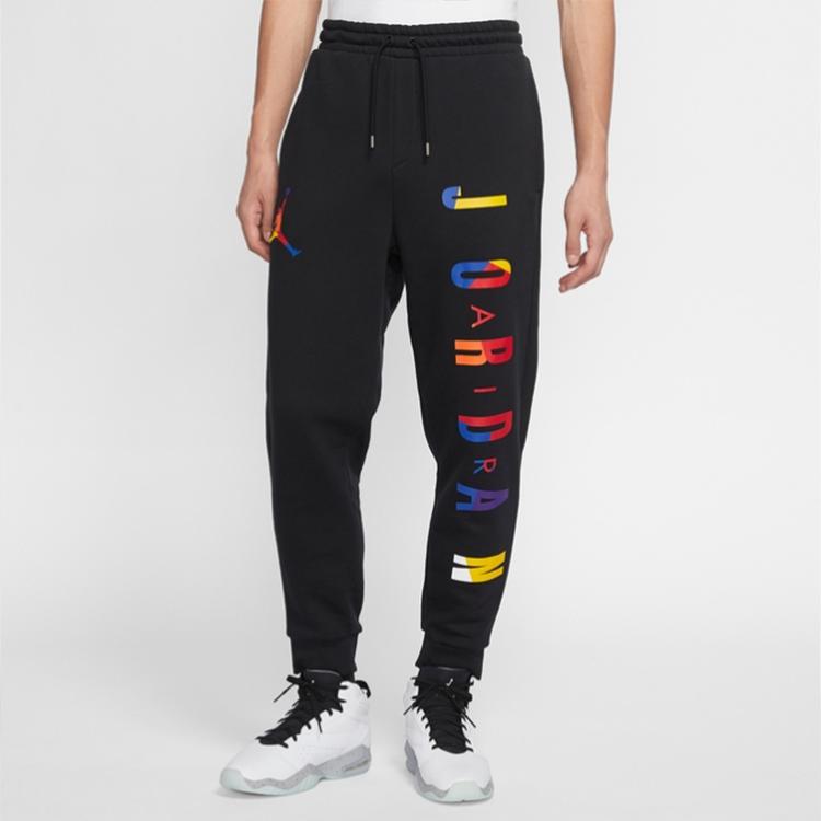Jordan Спортивные повседневные брюки зауженные Sport Dna Comfort Мужские штаны Черные DA6720-010