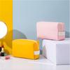 Women Travel Cosmetic Bag Waterproof Pu Cute Candy Colors Woman Makeup Bags Portable Toiletry Storage Bag Organizer Box