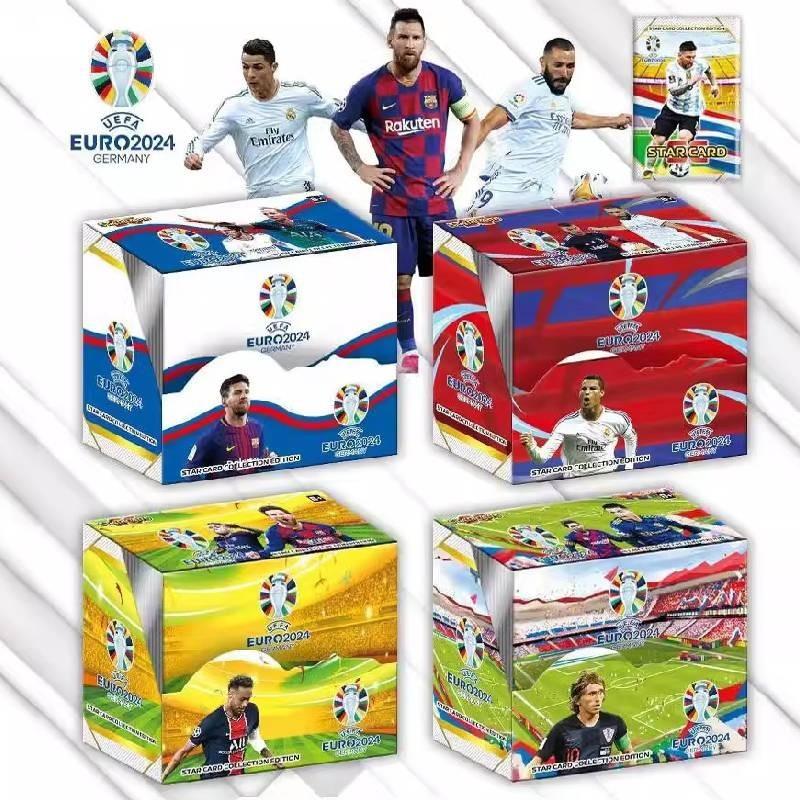 Ultimate Football Star Cards European Cup Messi Neymar Ronaldo Collectible Card Deck