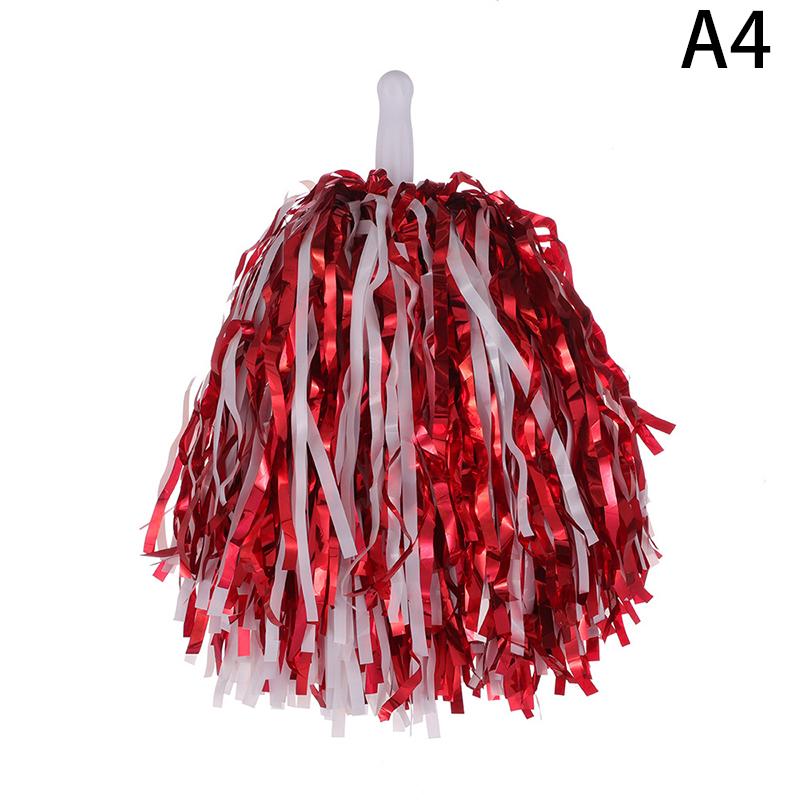 Dance Sports Match Supplies And Vocal Concert Decorator Cheerleading Cheering Flower Ball Pom Poms