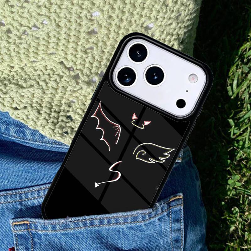 Американский сериал Люцифер Ангел Чехол для телефона для IPhone 11 12 13 14 15 16e 17 Pro Max Чехол для IPhone 17 Air