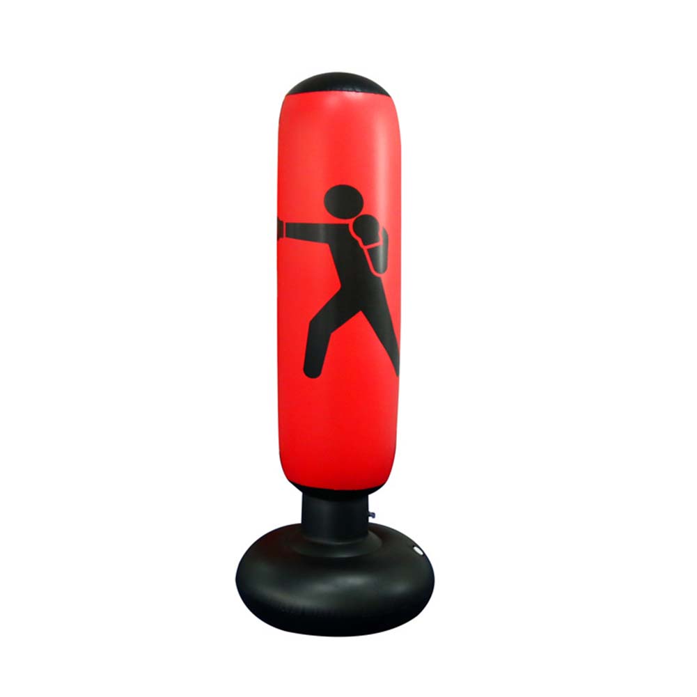 Inflatable Vertical Boxing Column Tumbler Inflatable Sandbag Decompression Fitness Toy