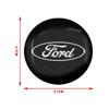 Автомобильная наклейка Ford 2025 Горячая 4 шт. Автостайлинг 56 мм Наклейка-значок на центральную крышку ступицы колеса автомобиля Для Ford Focus Mk2 Mk3 Fiesta Ranger