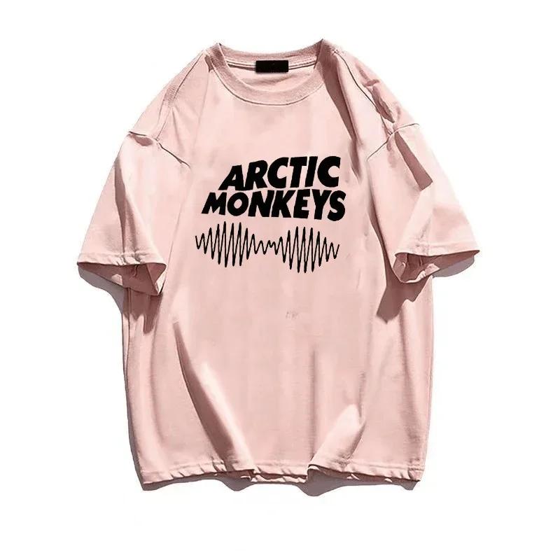 Унисекс Arctic Monkeys Одежда Женская футболка Женская унисексга Повседневная Y2k Белая футболка Футболка Одежда Унисексга Женская одежда