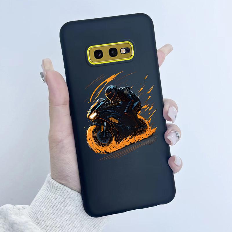 For Samsung Galaxy S10e Phone Case Flower Girls Design Soft Silicone TPU Back Housing for Galaxy S10E S10 E SM-G970F/DS Covers