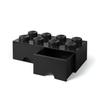 LEGO Brick Drawer 8 Black 40061733