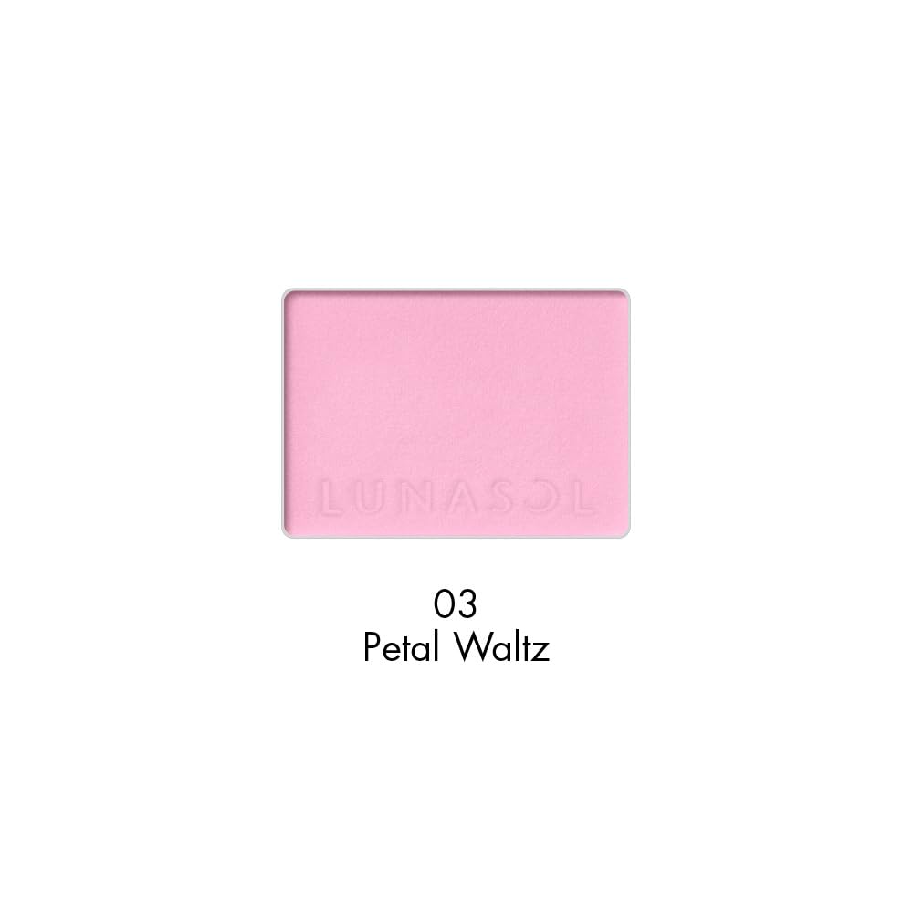 LUNASOL Coloring Breeze 03 Cheek 5.5g Petal Waltz: A cheek color that enhances the beauty of the skin with a light, healthy flush. The vibrant color p