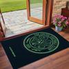 Anti‑Slip Crystal Velvet Floor Rug, Celtic FC Design Carpet for Indoor Living Bedroom Home Decoration