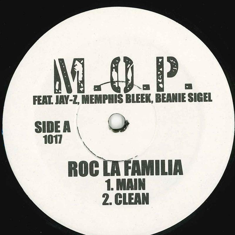 12-дюймовая пластинка M.O.P. Roc La Familia 1017 НЕ НА МАРКИРОВКЕ 2003 США Рэп Хип-Хоп R&B Б/у
