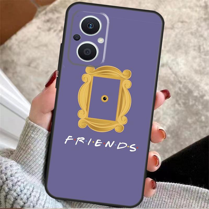 Central Perk Friends TV Show Phone Case For OPPO Reno 5Z 4Z 2Z 8T Reno 4 5 6 7 8 Lite OPPO Find X6 X5 Pro X2 X3 Neo Lite