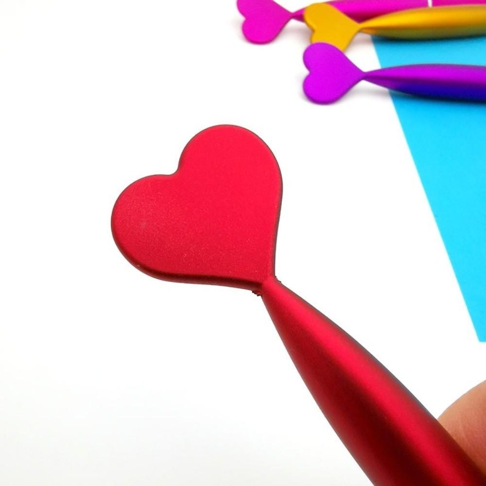 Love Heart Valentine's Day Ballpoint Pen Quick-Drying Signature Pen Neutral Gel Pens Office