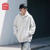 Miniso Men's Loose-Fit Hooded Half-Zip Sweatshirt