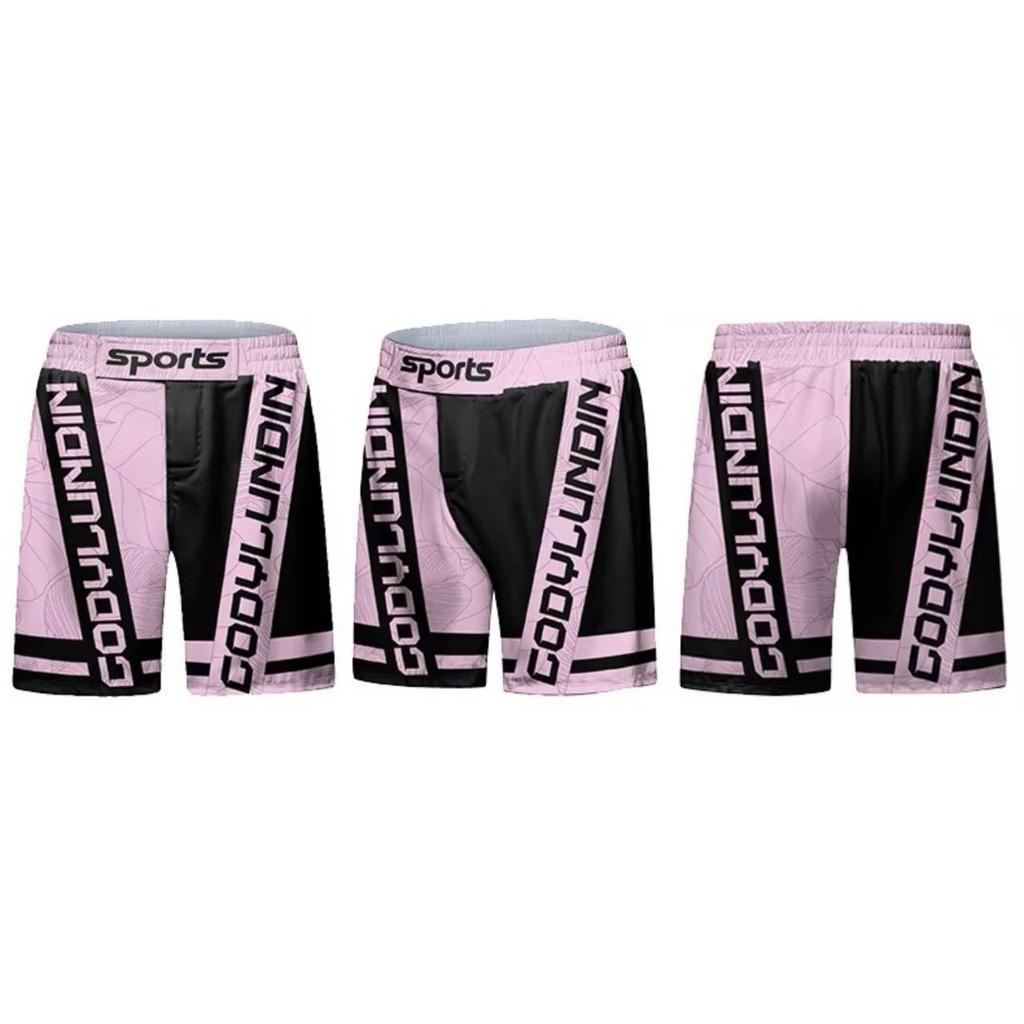 MMA Muay Thai Kickboxing Boxing Shorts Mixed Martial Art UFC Boxer Unisex Men Women Pants Fighting Fitness Gym Training Sport Workout