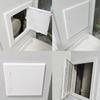 1Pc Access Panel Inspection Hole Pvc Access Doors Wall Ceiling White Hatch Cover Universal Plastic Push-Type Inspection Port
