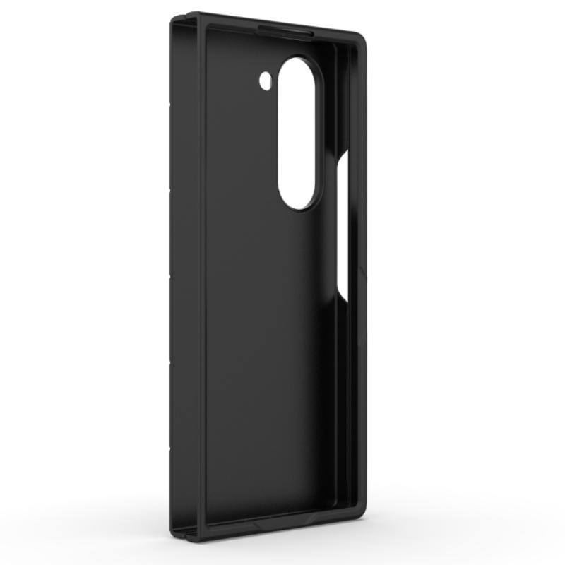 Чехол для Samsung Galaxy Z Fold6 Fold 6, задняя крышка, чехол для телефона, мягкий жидкий силикон, противоударный противоударный защитный чехол, чехлы