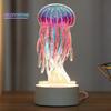1 комплект алмазная живопись ночник долговечный USB питание милая форма медузы настольная лампа для украшения дома