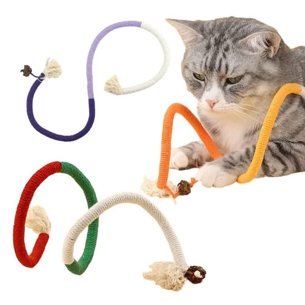 Cotton Cat Chew Toys Toy Cotton Rope Toys New Cat Teaser Toy