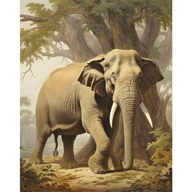 Лесная дикая природа Ягуар Лебедь Лошадь Ленивец Крокодил Ретро Животное Абстракция Постер Холст Картины Настенное искусство Картины Домашний декор