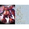 Gold-plated!! HG RG MG PG RE HiRM Robot MS Detail-Up Water-Transfer Decals (for MG 1/100 MSN-04 Sazabi Ver.Ka)