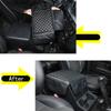 Для Land Rover Defender 90 110 2004-2018 Кожа PU Чехол-накладка для защиты подлокотника центральной консоли автомобиля с карманом для хранения