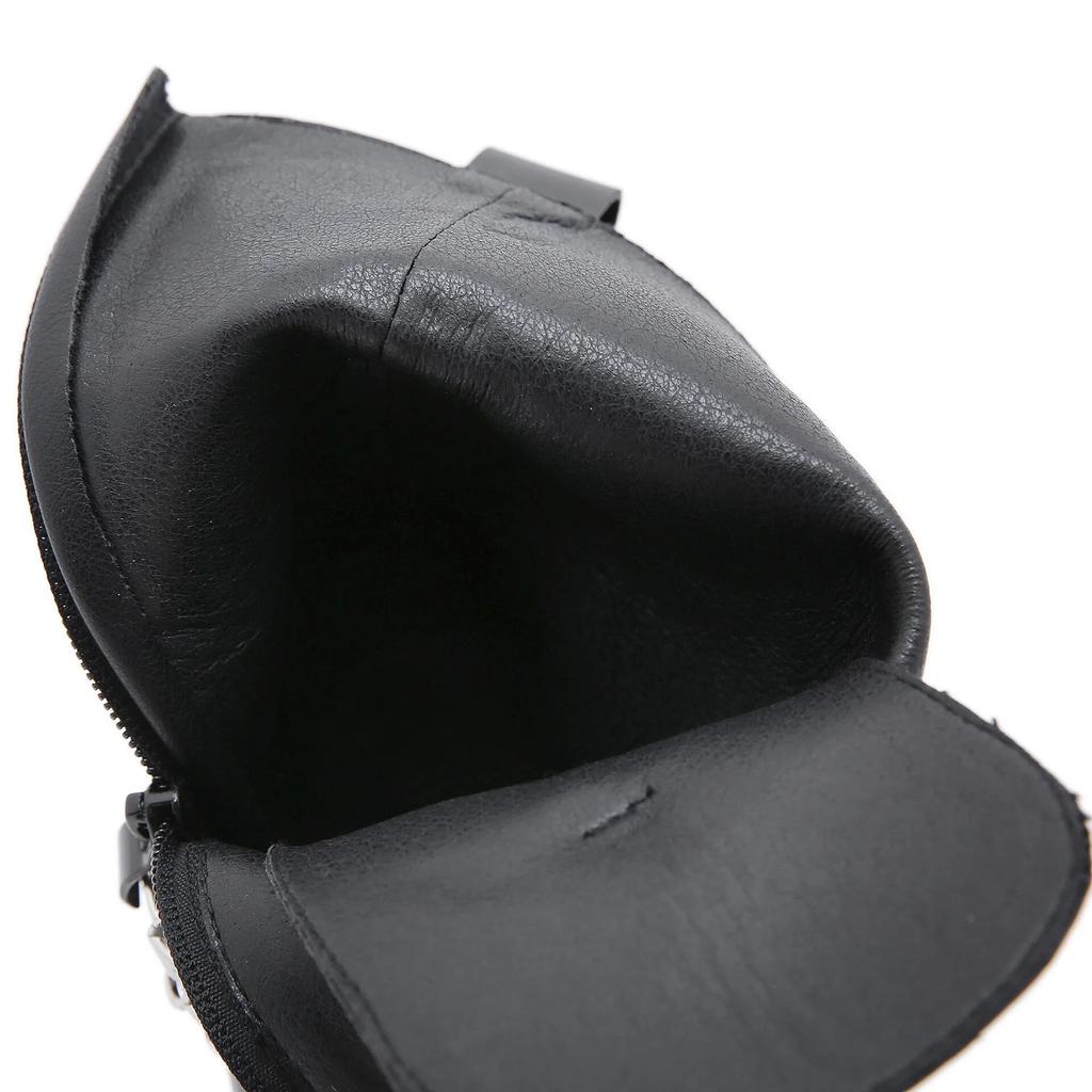 Новинка 2024 года, туфли на каблуке 8,5 см, боковая молния на толстом каблуке, толстая подошва, заклепки на ремне с пряжкой, женские ботинки с цепочкой, Lhx