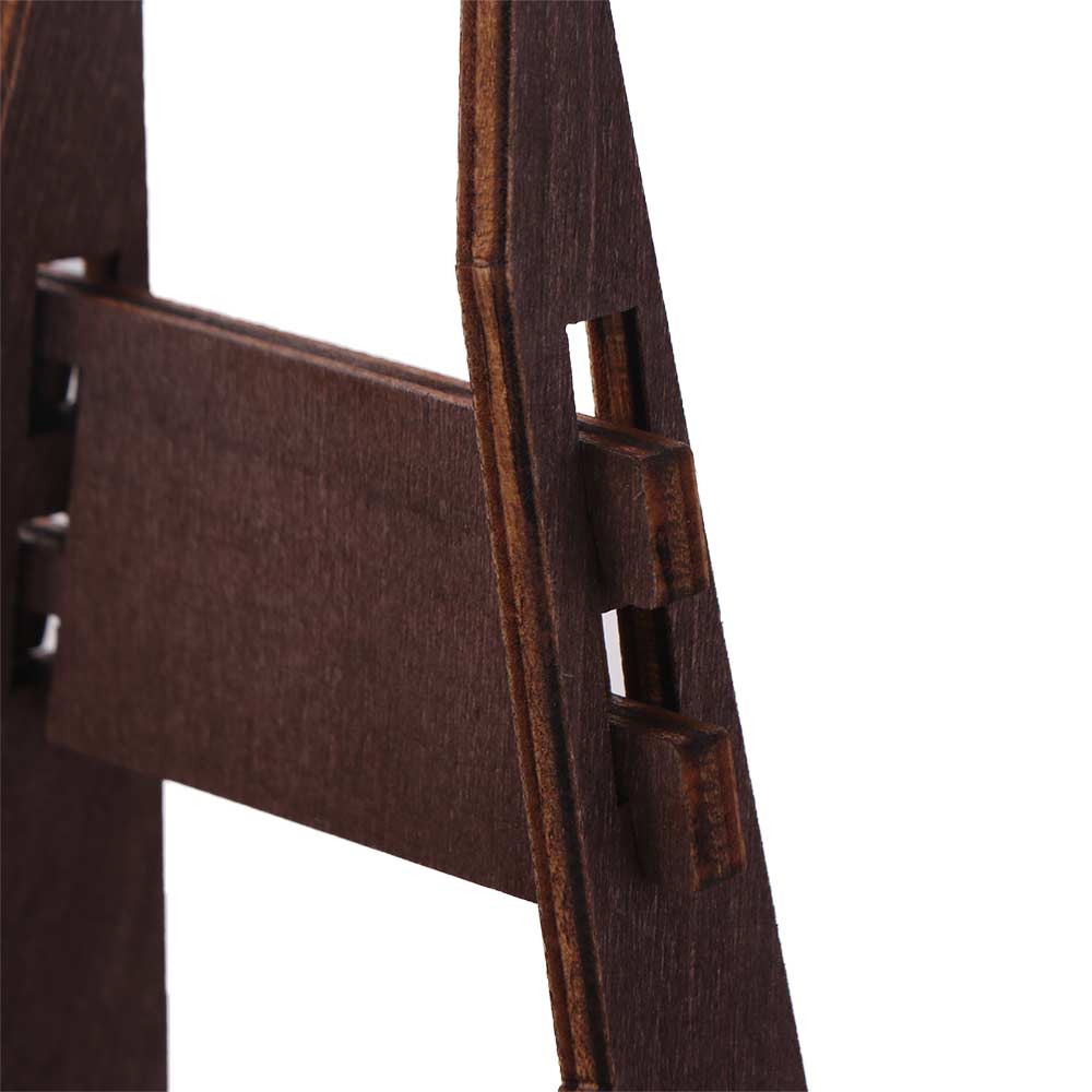 Wooden Art Display Stand Anti-Slip Book Display Stand Picture Frame Stand Cookbooks