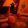 Anti-collision Pumpkin Rings Box Storage Flannel Jewelry Organizer Halloween Jewelry Box  Propose