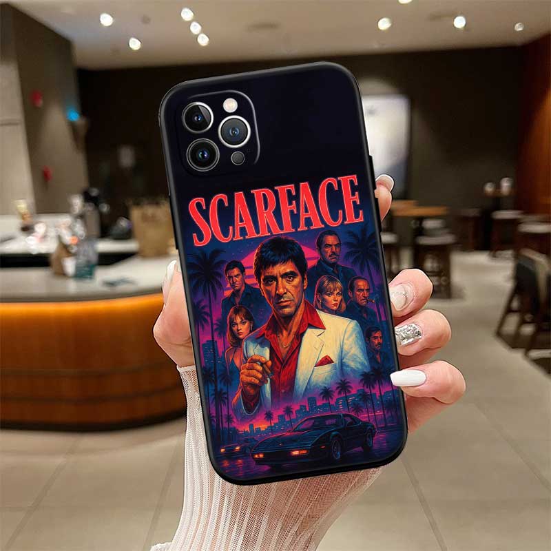 RE51 S-Scarfaces Чехол для Motorola Edge 60 60s 70 G86 G56 G54 E14 G04S G45 G54 G64 S30 S50 X30 X40 X50 Pro Power