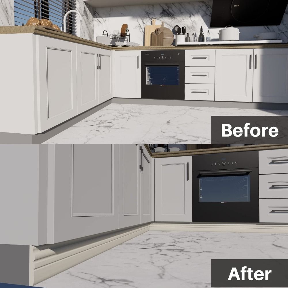 1 м/рулон Плинтус Декоративный Профиль Утолщенная Линия Плинтуса Угловая Линия для DIY Декор Дома