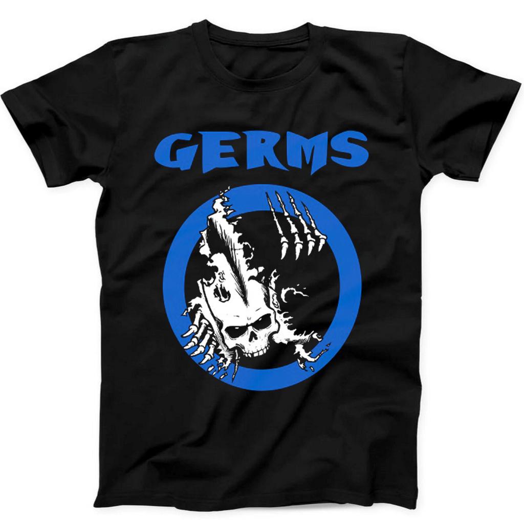 The Germs Панк-рок Музыка Подарок Черная Футболка 450