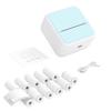 Mini Pocket Printer Portable Thermal Instant Photo Printing Label Maker Machine BT Wireless Connect Compatible with for