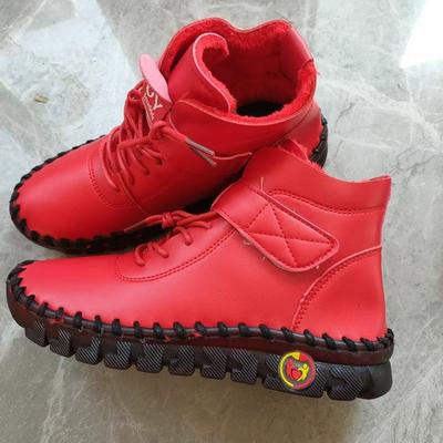 Меховые женские сапоги зимние ботильоны ручная работа нитки мама хлопок обувь для женщин 2024 новые водонепроницаемые короткие зимние сапоги Botas Mujer