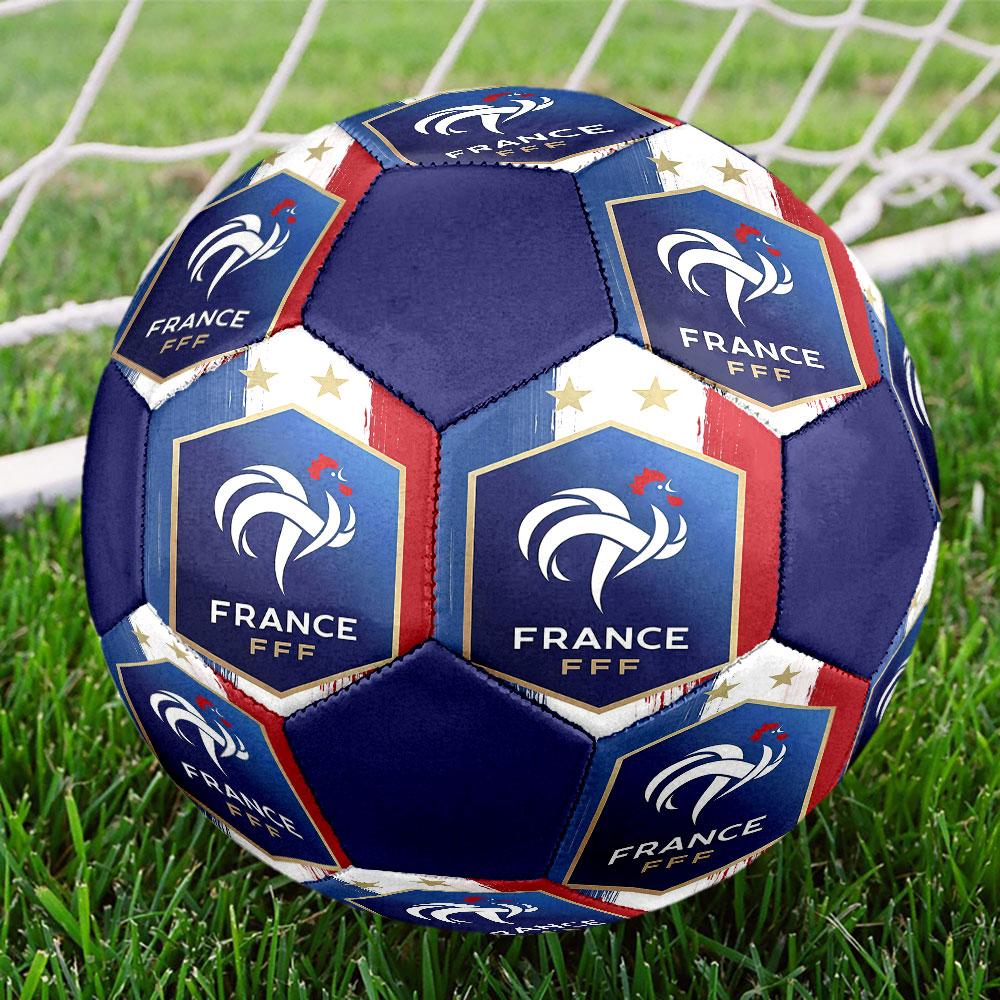 1pc France National Football Team Soccer Ball Size 5 Indoor Soccer Ball Fashion Colorful Backyard Game - Great For Sports Fans Gift HE29