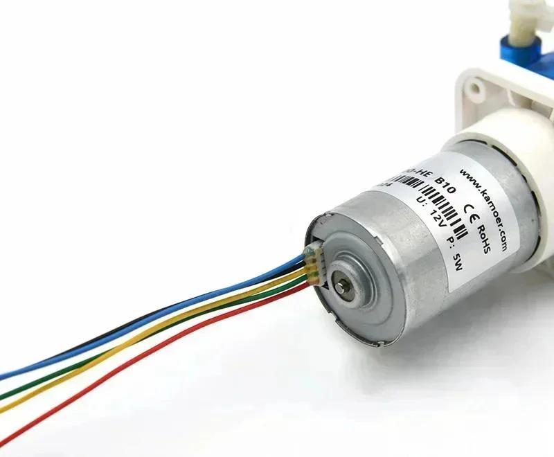 Регулируемый многовольтовый мини-перистальтический насос, 100 мл/мин, низкий уровень шума