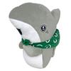 Cute and Expressive Baby Shark Plush Toy, Large, Approximately 22cm, Official Merchandise (glitter)
