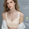 Seamless Wire-Free Push-Up Bra for Large Bust with Side Support